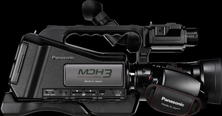 Actual product image Panasonic HC-MDH3E (6 Mpx, 50p, 20 x)