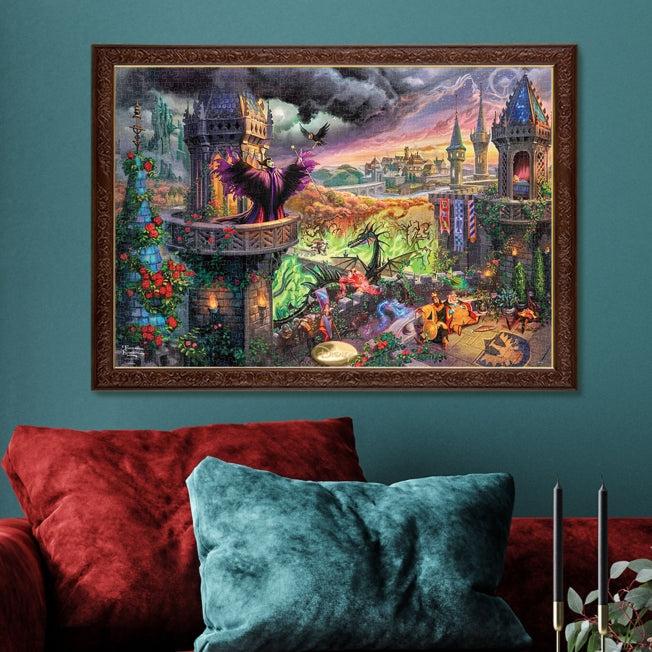 Image du produit Disney Maléfique puzzle de 1000 pièces Special Art Collection style toile (1000 pièces)
