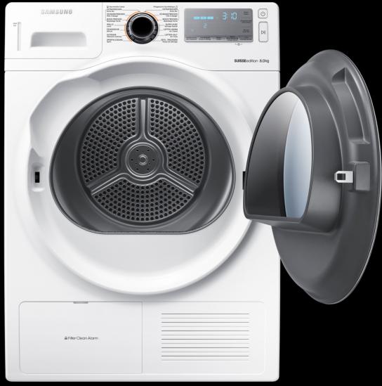 Produktbild Samsung Dv80h8100hw/Ws (8 kg, Rechts)