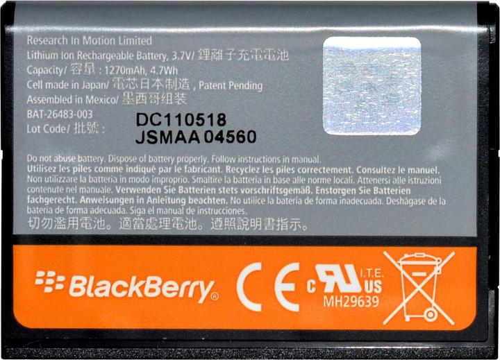 Actual product image BlackBerry F-S1