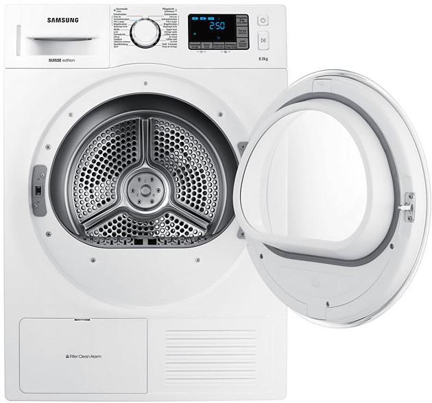Image du produit Samsung Dv80f5e5hgw/Ws (8 kg, Droite, Gauche)