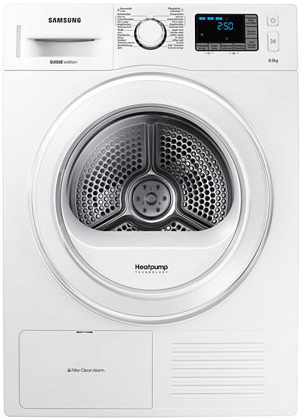 Image du produit Samsung Dv80f5e5hgw/Ws (8 kg, Droite, Gauche)