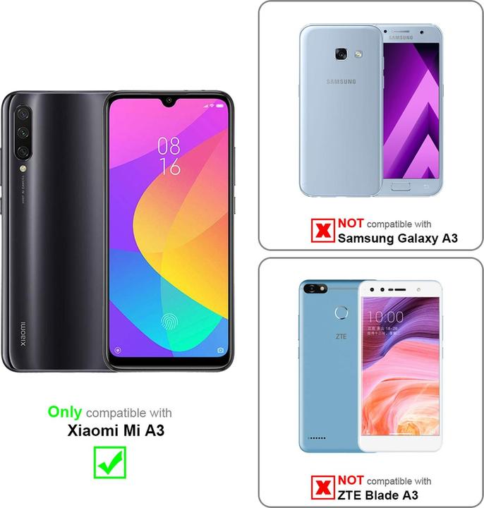 Produktbild Cadorabo Book Invisible Magnet Cover (Xiaomi Mi A3)