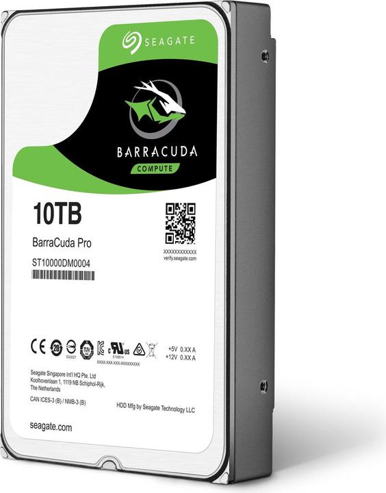 Produktbild Seagate BarraCuda Pro (10 TB, 3.5", CMR)