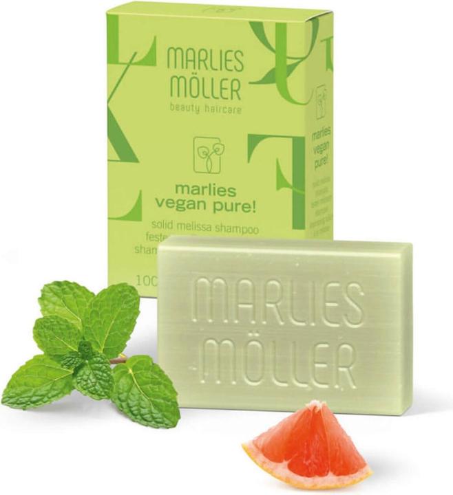 Actual product image Marlies Möller Vegan Pure Solid Melissa Shampoo (Solid shampoo)