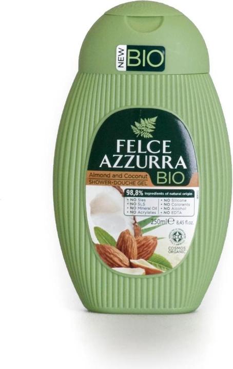 Image du produit Felce Azzurra Gel douche Amande et noix de coco bio 250 ml (250 ml)