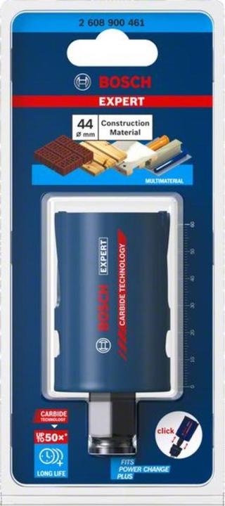 Produktbild Bosch Professional Zubehör EXPERT Construction Material Lochsäge, 44 x 60 mm (1 3, 4 Zentimeter)