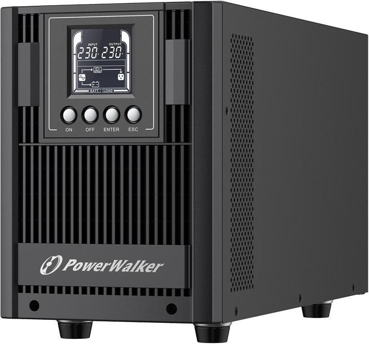 Image du produit Powerwalker POWER WALKER USV ONLINE VFI 2000 BEI FR 4X FR OUT, USB / RS-232, LCD, EPA (2 VA, 1800 W, Double convertisseur en ligne Onduleur)