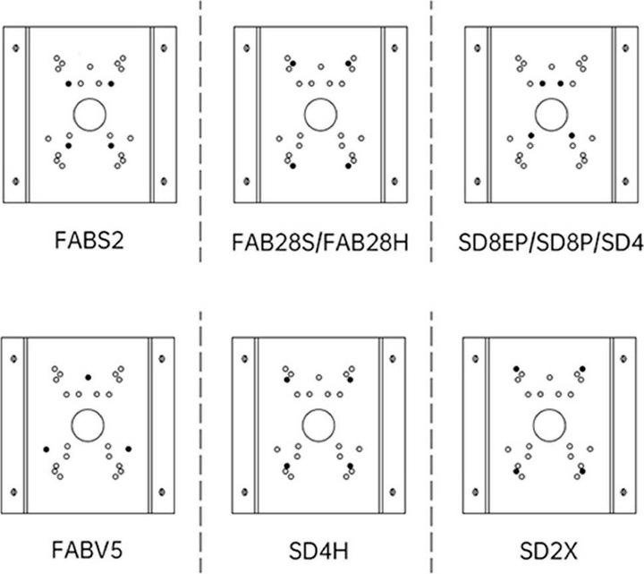 Productafbeelding Foscam FABCB1 (wit) Hoeksteun Wit (Montageset)