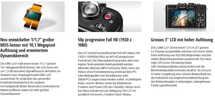 Immagine prodotto Panasonic Lumix LX7