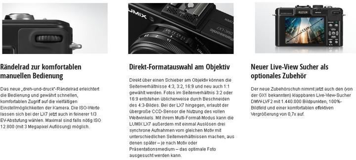 Immagine prodotto Panasonic Lumix LX7