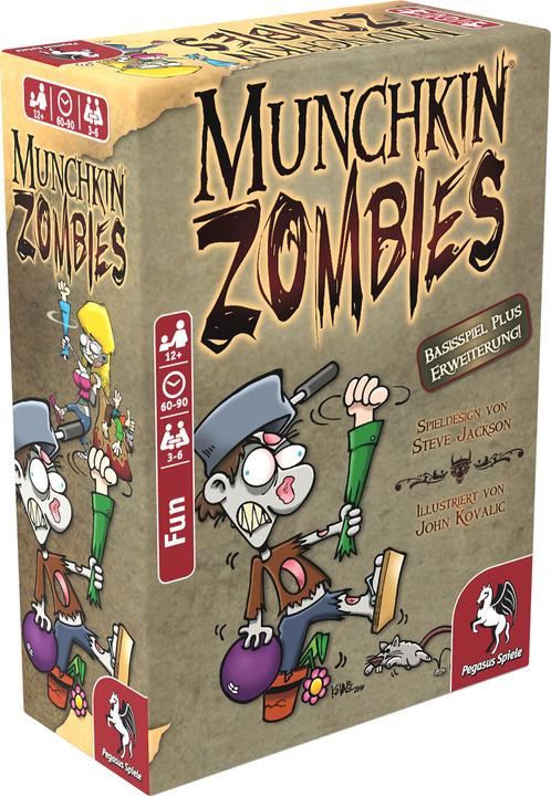 Actual product image Pegasus Munchkin Zombies 1+2 (German)