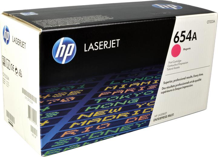Actual product image HP 654a (M)