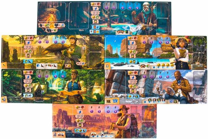 Actual product image Czech games edition CZ116 - Expedition Leaders - Board Game, for 1-4 Players, from 12 years (DE Expansion) (German)