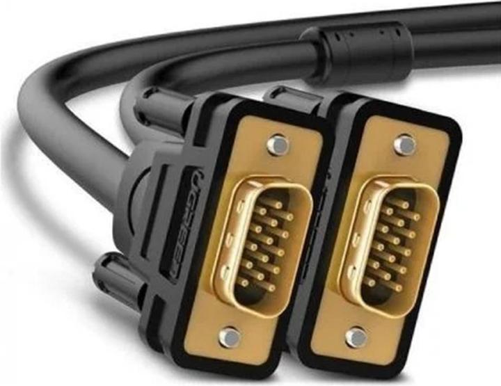 Produktbild Ugreen VGA cable VG101, FullHD, 3m (black) (3 m, VGA)