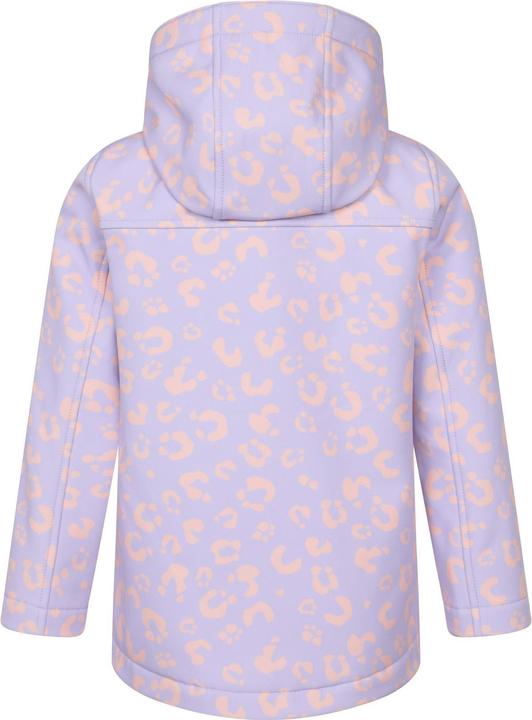 Actual product image Mountain Warehouse Childrens/Kids Exodus Printed Water Resistant Soft Shell Jacket (128)