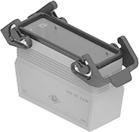 Produktbild ILME Kupplungsgehäuse hoch MLFV 24 G40 Gr.104.27 Alu 2 Bügel IL-BRID 1xM40