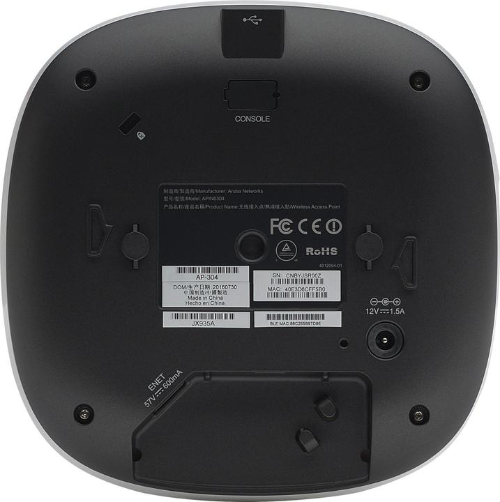 Actual product image Aruba AP-304 FIPS/TAA 2X2/3X3 (1600 Mbit/s)
