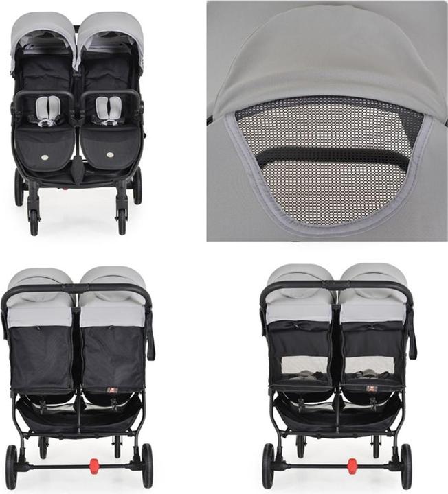 Produktbild Cangaroo Zwillingskinderwagen 2Gether