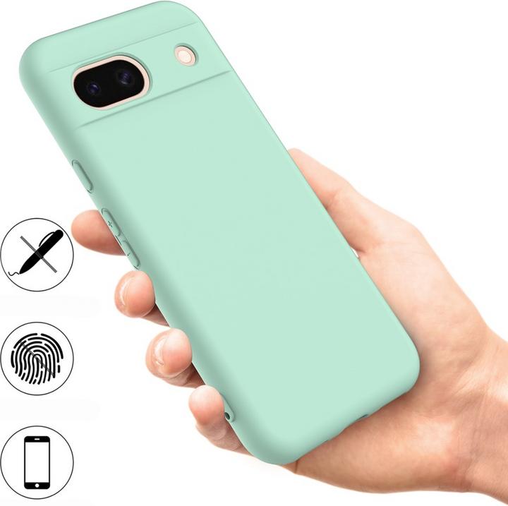 Actual product image Cover-Discount Google Pixel 8a - Silicone rubber cover (Google Pixel 8a)