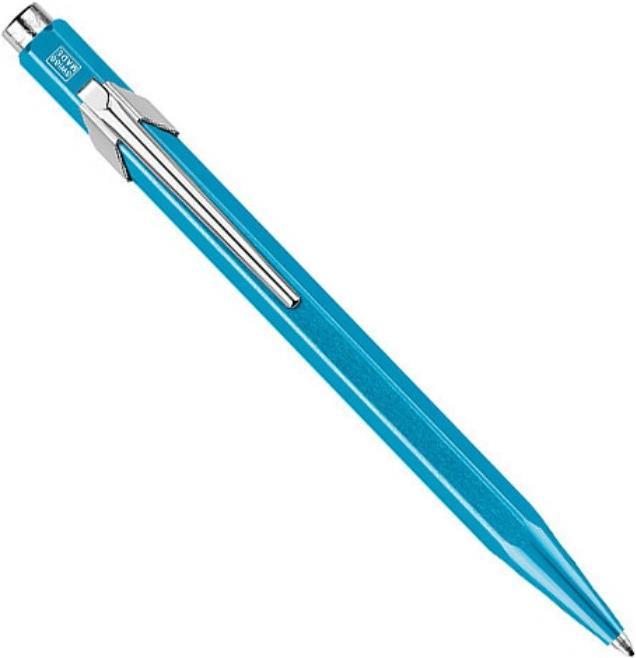 Caran d'Ache 849 Popline Metal-X (Bleu turquoise)