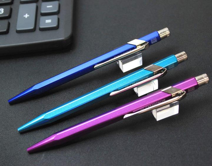 Actual product image Caran d'Ache 849 Popline Metal-X (Blue)