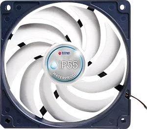 Titan Power Supply Chasis Fan 120x120x25mm PWM Fan waterproof (120 mm, 1 x)