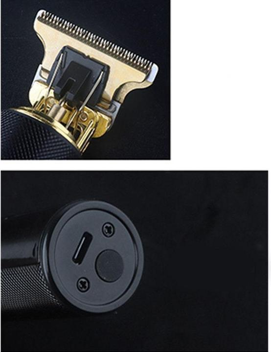 Produktbild Berdsen Consumer electronics OEM Hair clipper with display LED and replacable combs T9 (head motif) gold