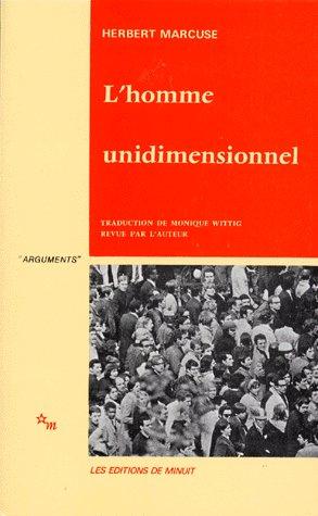 Produktbild L'homme unidimensionnel (Französisch, Herbert Marcuse, 1980)