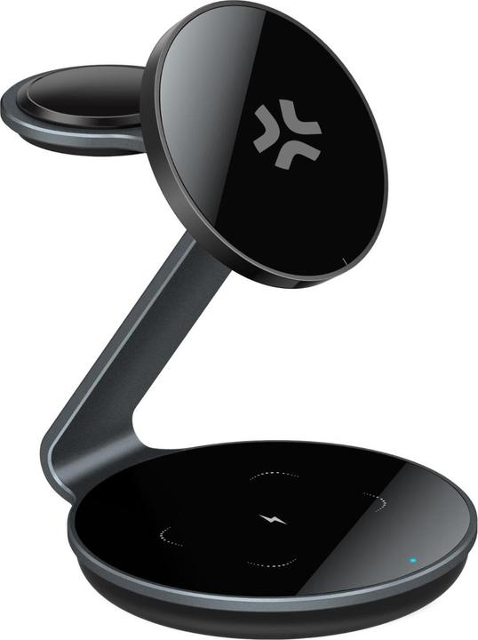 Actual product image Celly Mag Stand Charge 3in1 Evo Bk