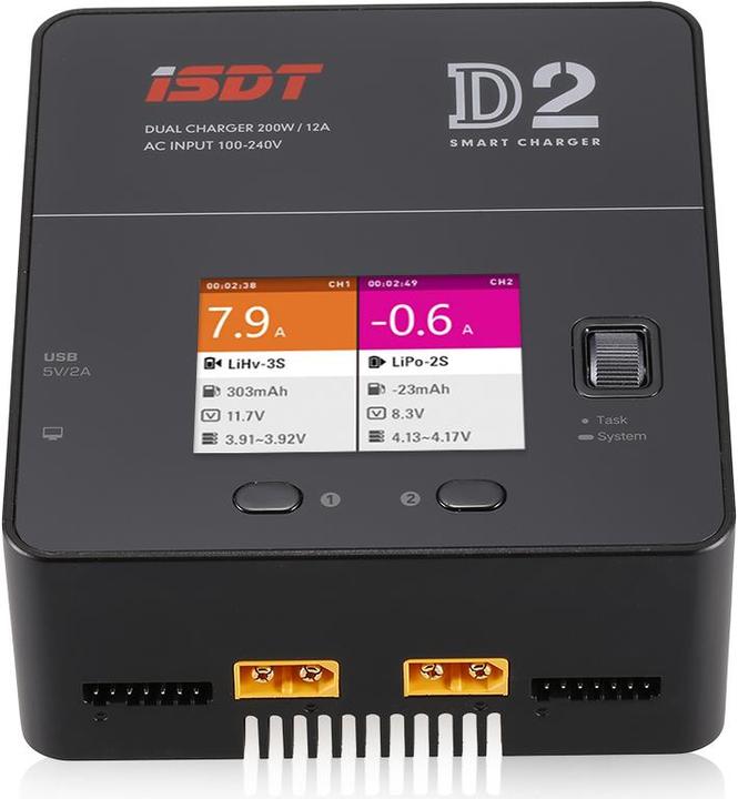 Actual product image Isdt D-2 Smart Charger