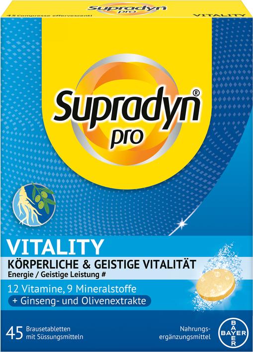 Supradyn pro Vitality (45 Pezzo/i, Compressa effervescente)