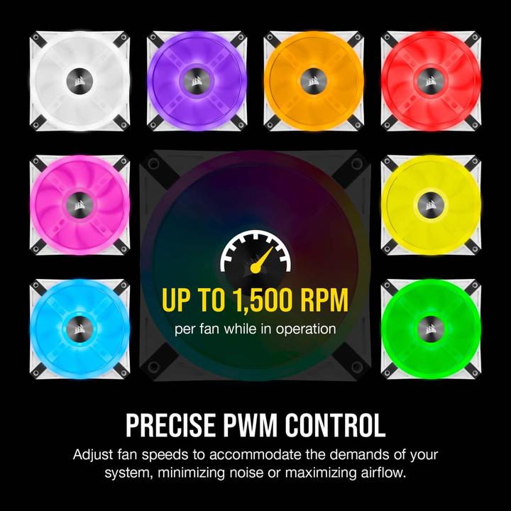 Image du produit Corsair iCUE QL120 RGB (120 mm, 1 x)