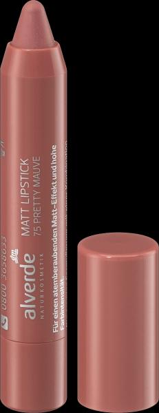 dm alverde Rouge à lèvres mat Pretty Mauve 75
