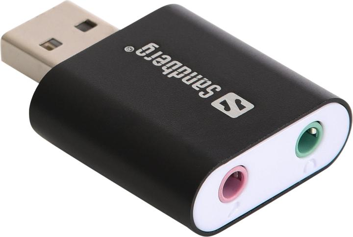 Immagine prodotto Sandberg Collegamento USB al suono (USB)