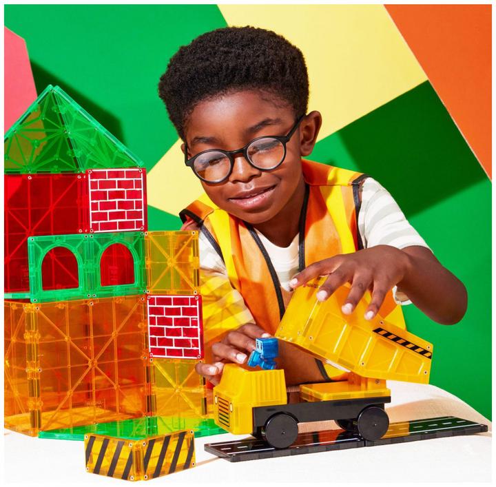 Actual product image Magna-Tiles Construction site XL