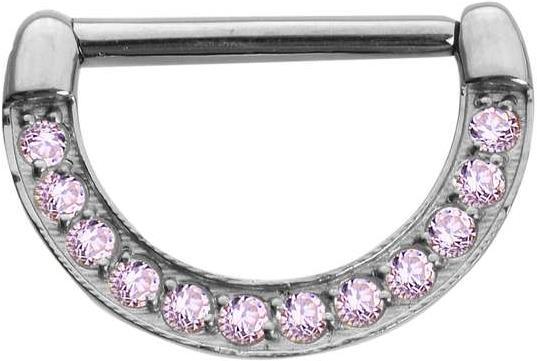 Bijouteria Brustpiercing (Chirurgenstahl 316L, Zirkonia)