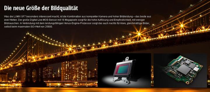 Productafbeelding Panasonic Dmc Gf7 (16 Mpx, Micro Vier Derde)