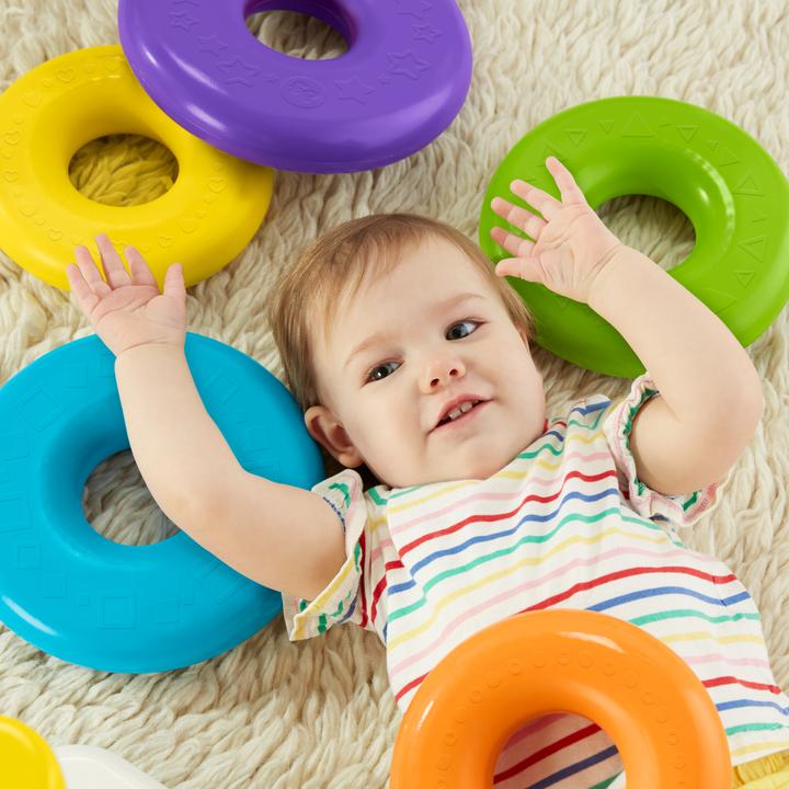 Produktbild Fisher-Price Grosse Farbringpyramide