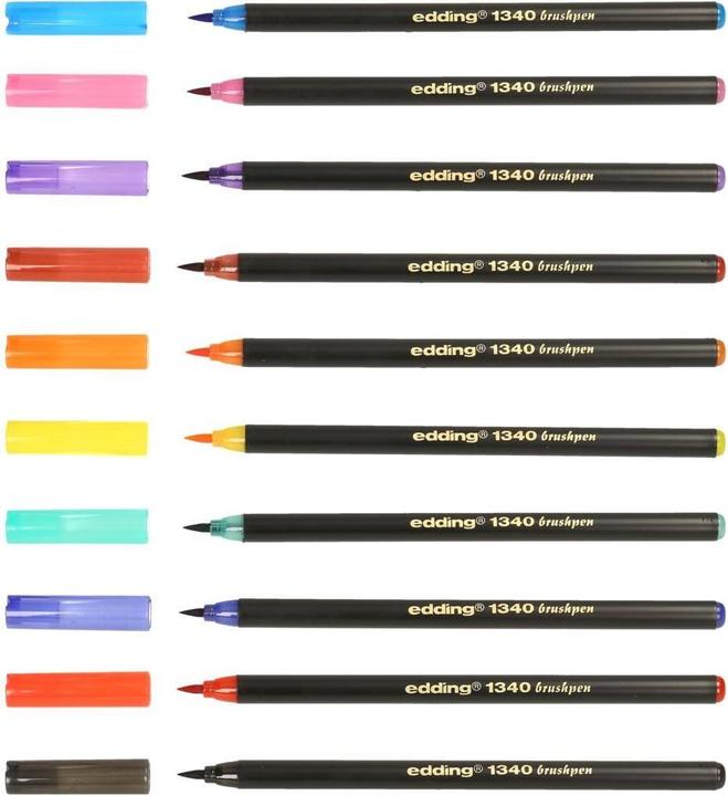 Actual product image Edding Zendoodle (Multicoloured, 10 x)