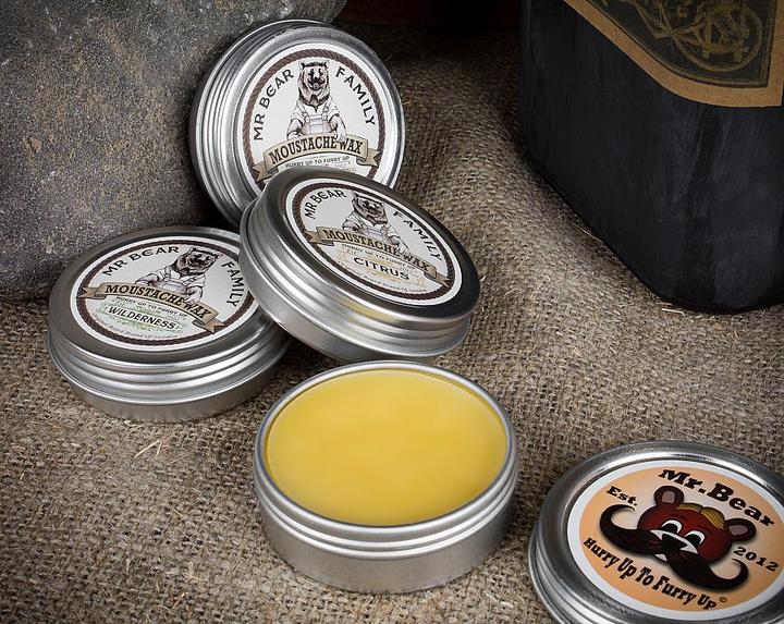 Image du produit Mr. Bear Family Cire de moustache des bois (30 ml)