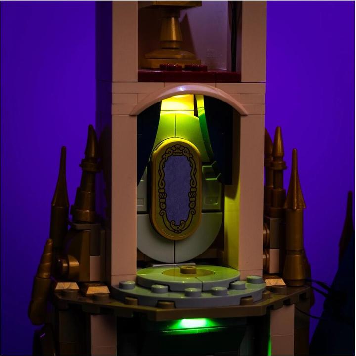 Actual product image Light my bricks LMB 2.0 LEGO® 43222# Disney Castle Light Kit