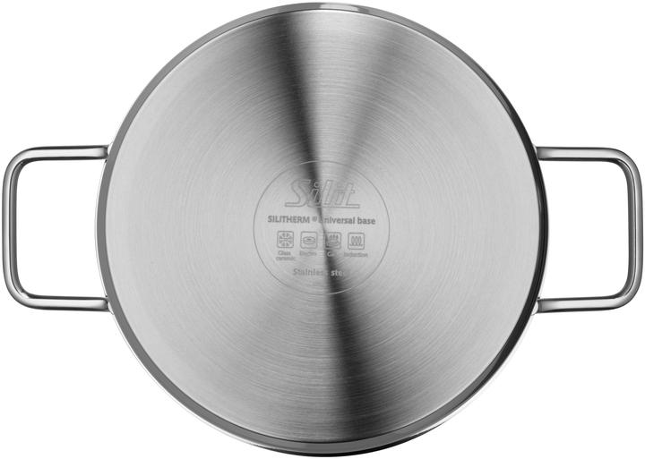 Produktbild Silit Topfset Induktion Kochtopfset 10tlg Glasdeckel Allicante Edelstahl (16 cm, Pfannenset + Topfset, Edelstahl)