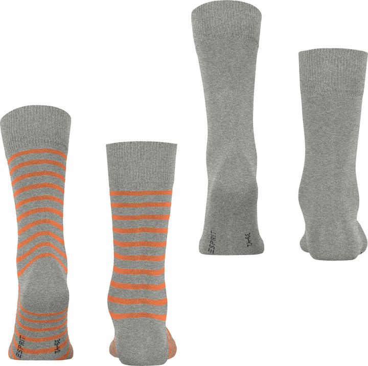 Actual product image Esprit Fine Stripe SO 2P (pack of 2, 39 - 42)