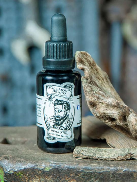Immagine prodotto Solomon's Beard Sandalo Giapponese in olio di barba (30 ml)