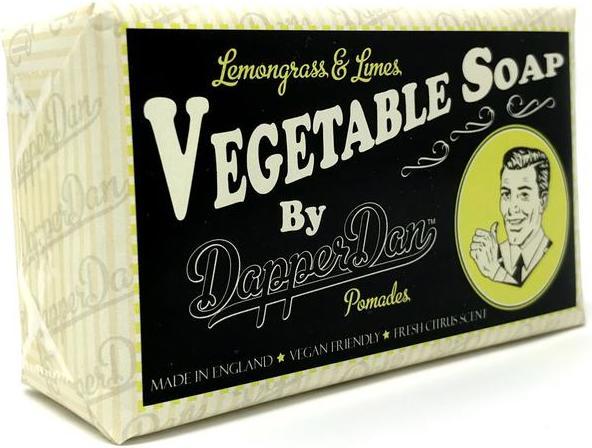 Dapper Dan Lemongras & Limes Vegetables Seife (Hartseife, 190 ml)