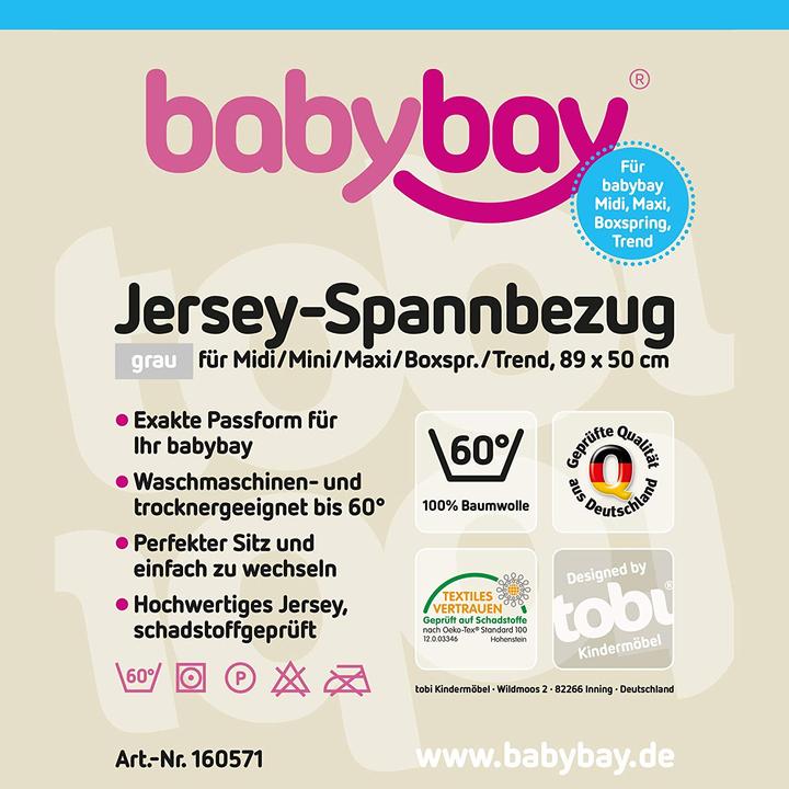 Actual product image Babybay Clamping cover (89 x 50 cm)