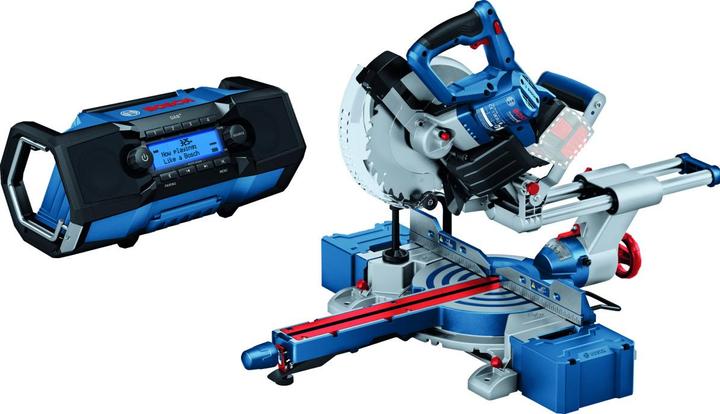 Bosch Professional Akku-Paneelsäge BOSCH GCM 18V-216 D-Set
