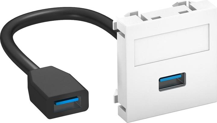 Immagine prodotto OBO Bettermann OBO MTG-U3A F RW1 Multimediatore USB 3.0 A-A w. Cavo, Buc