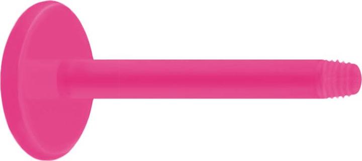 Star Piercing Labret-Stab pink (Acryl, ohne Messing)